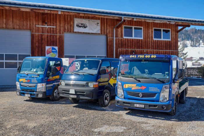 Fuhrpark der Rohr Blitz AG