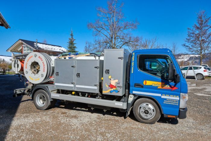 Lkw der Rohr Blitz AG