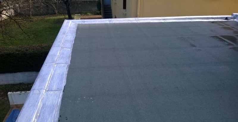 Toiture terrasse autoprotégée