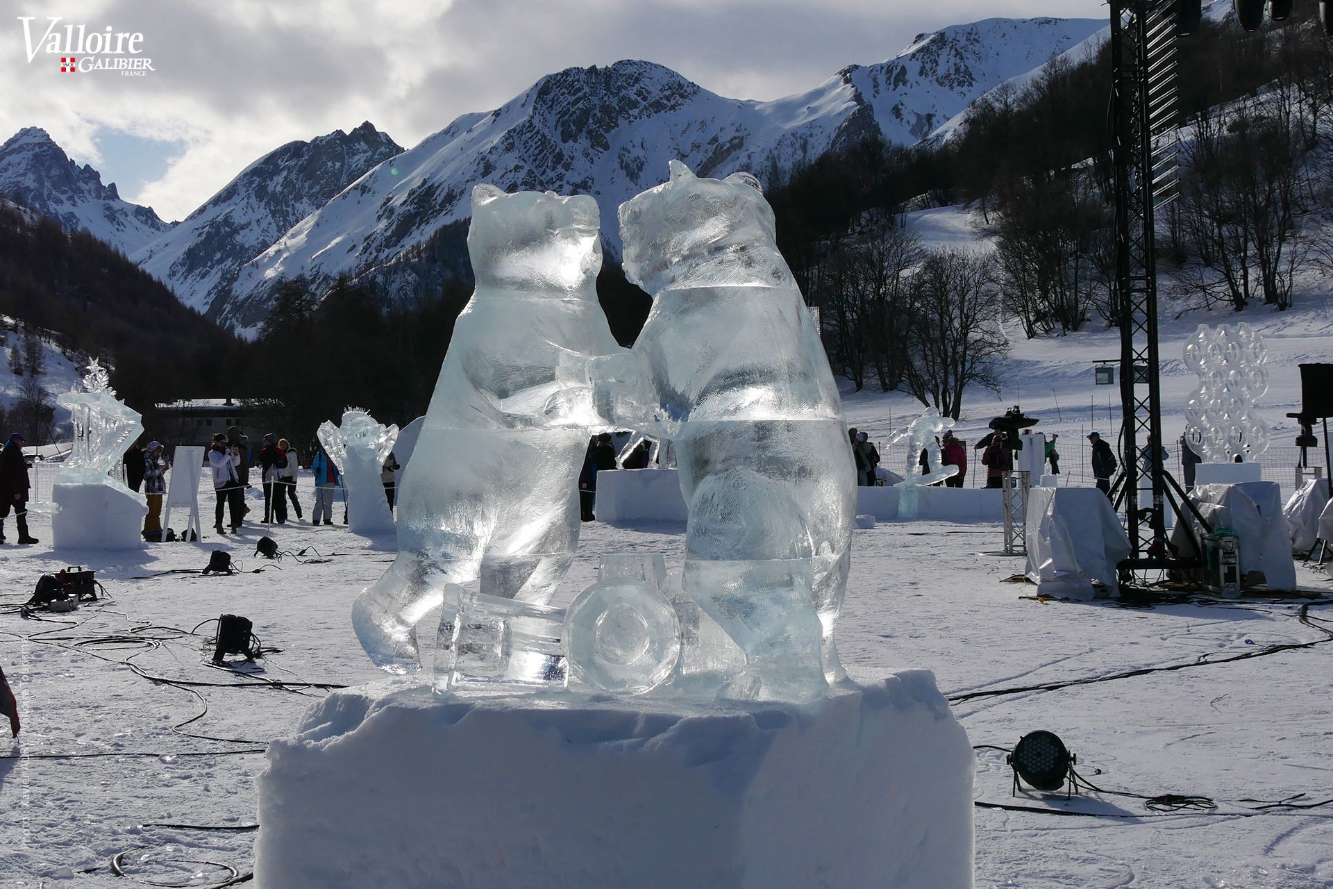 Glace à Valloire. 2020.