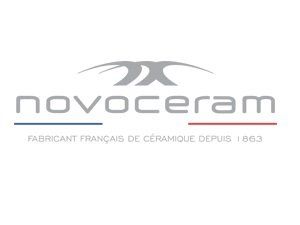Logo Novoceram, fourniture de matériaux