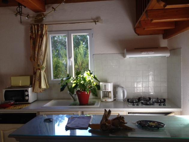 Cuisine avec îlot central