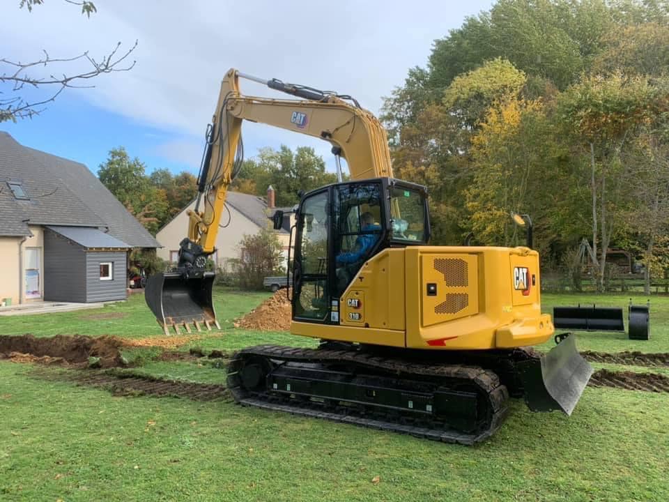 Camion pour travaux de terrassement