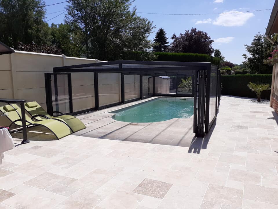 Piscine installée par notre entreprise à Dreux