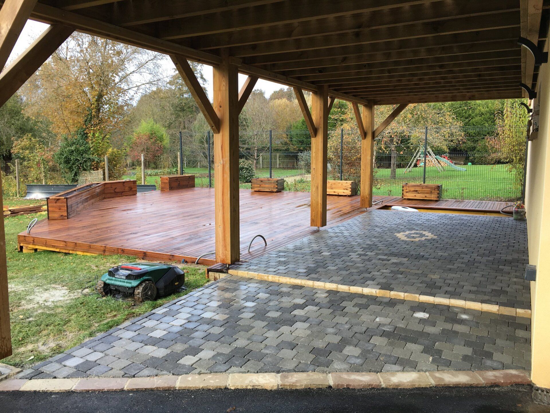 Création de terrasse