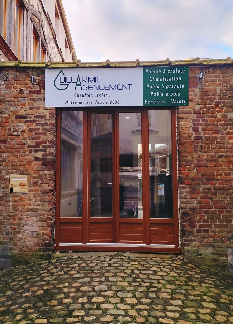 Devnature de l'entreprise Guillarmic Agencement
