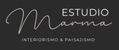 Logotipo de Studio Manna sobre fondo oscuro con tipograf&iacute;a elegante y texto &ldquo;Interiorismo & Paisajismo&rdquo;