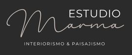 Logotipo de Studio Manna sobre fondo oscuro con tipograf&iacute;a elegante y texto &ldquo;Interiorismo & Paisajismo&rdquo;