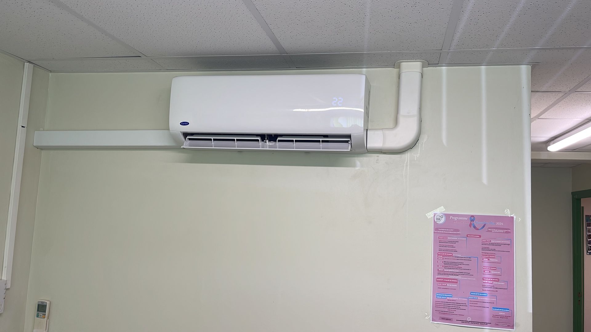 Climatisation console