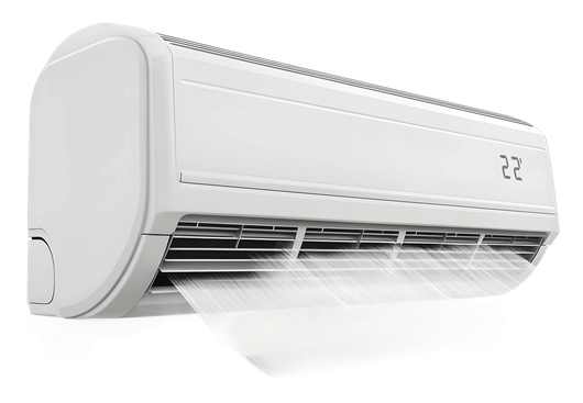 Une console de climatisation