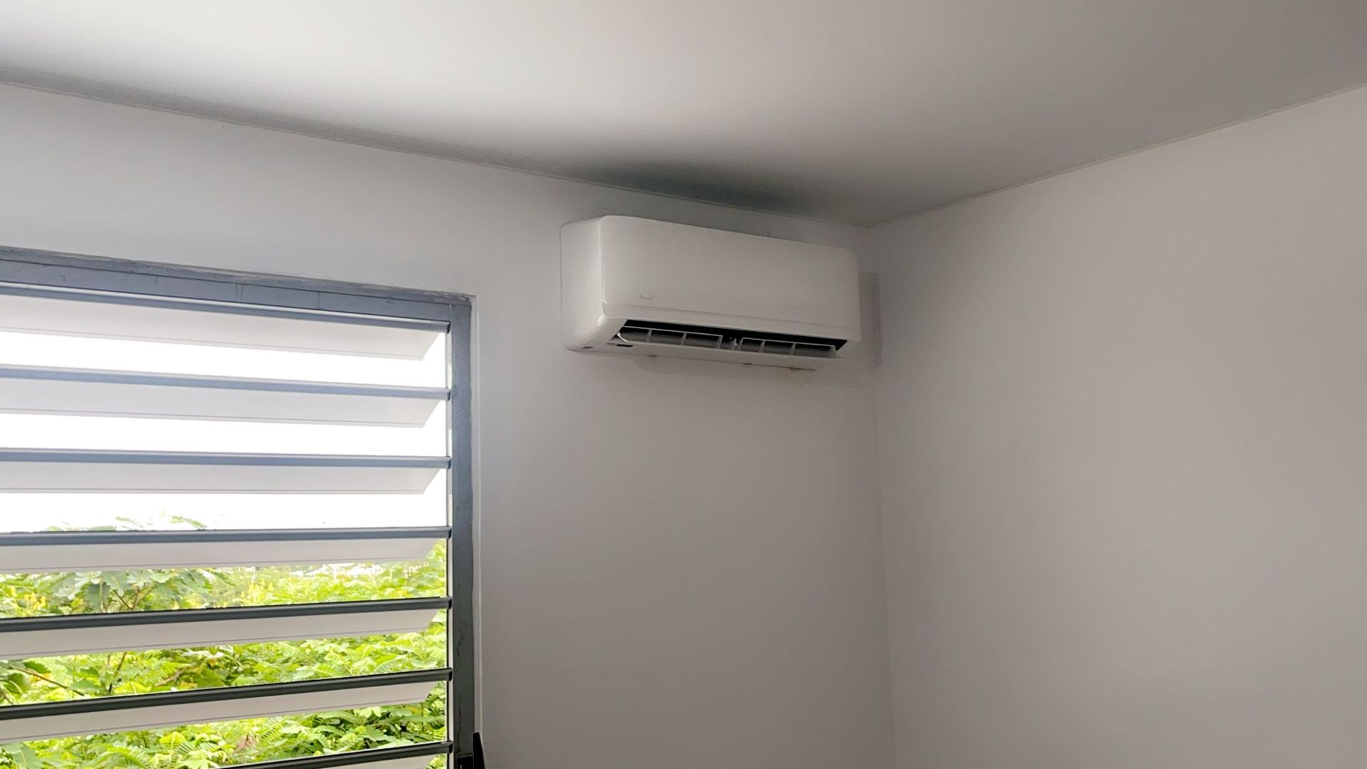 Climatisation dans une pièce d'une maison