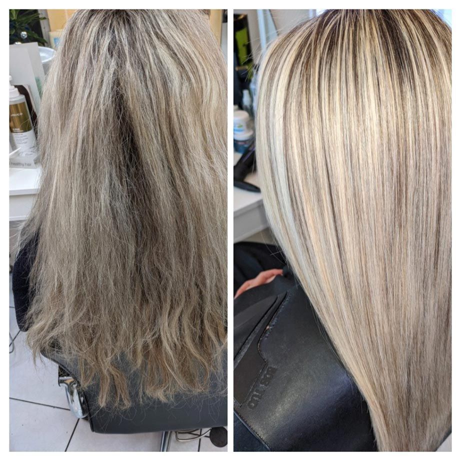 Bild Figaro Friseur Nürnberg Haarereparatur