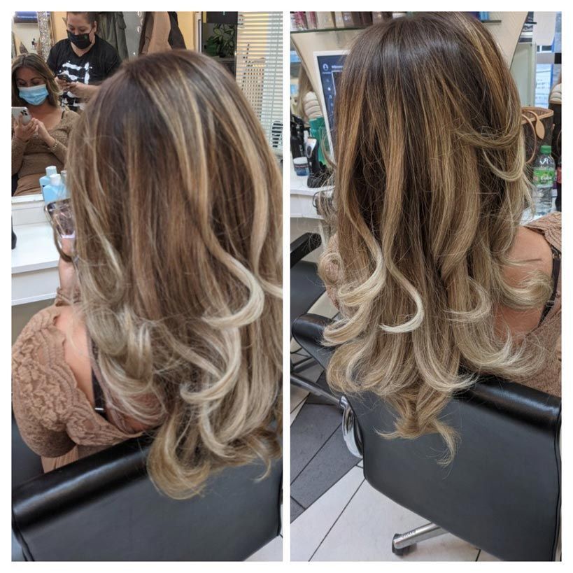 Bild Figaro Friseur Nürnberg Ombre