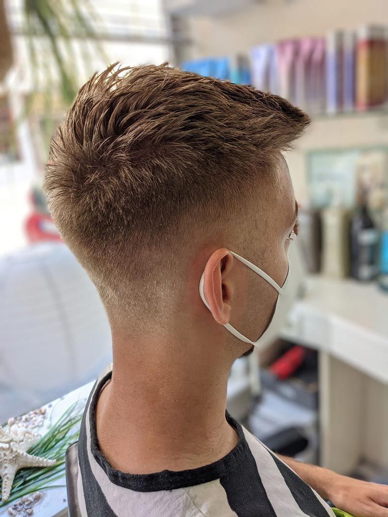 Bild Figaro Friseur Nürnberg Kurzhaarschnitt Mann