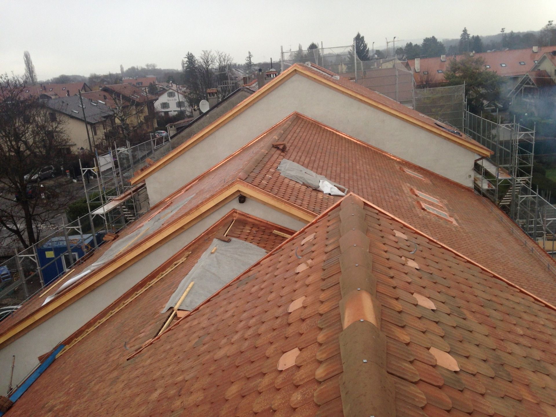 Rénovation toiture - Ideal Constructions Suisse SA - Vésenaz
