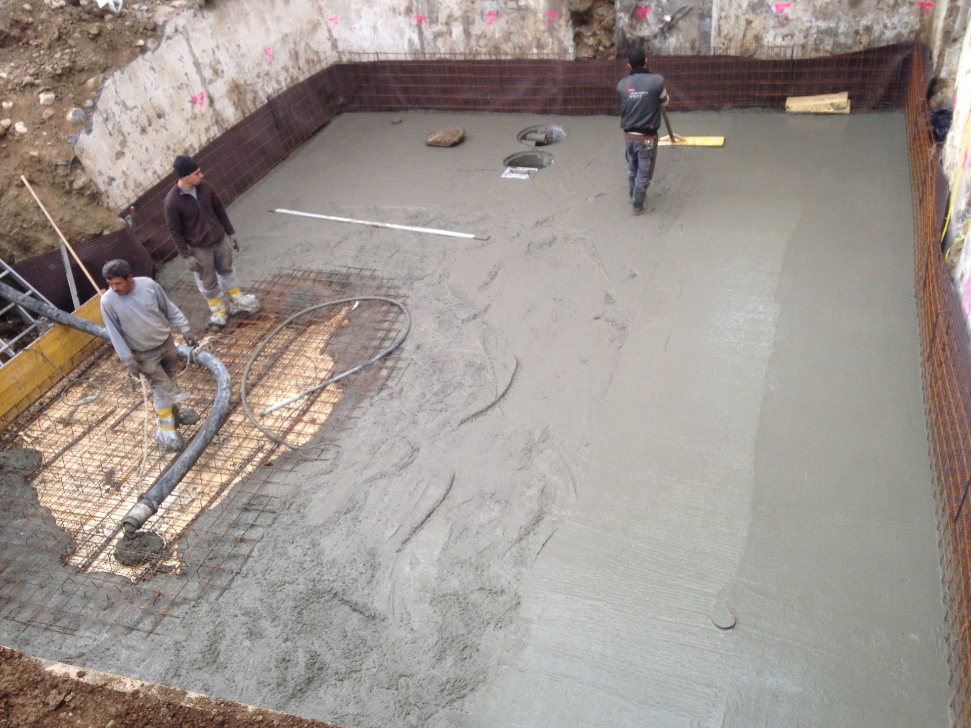 Coulage de chape - Ideal Constructions Suisse SA - Vésenaz
