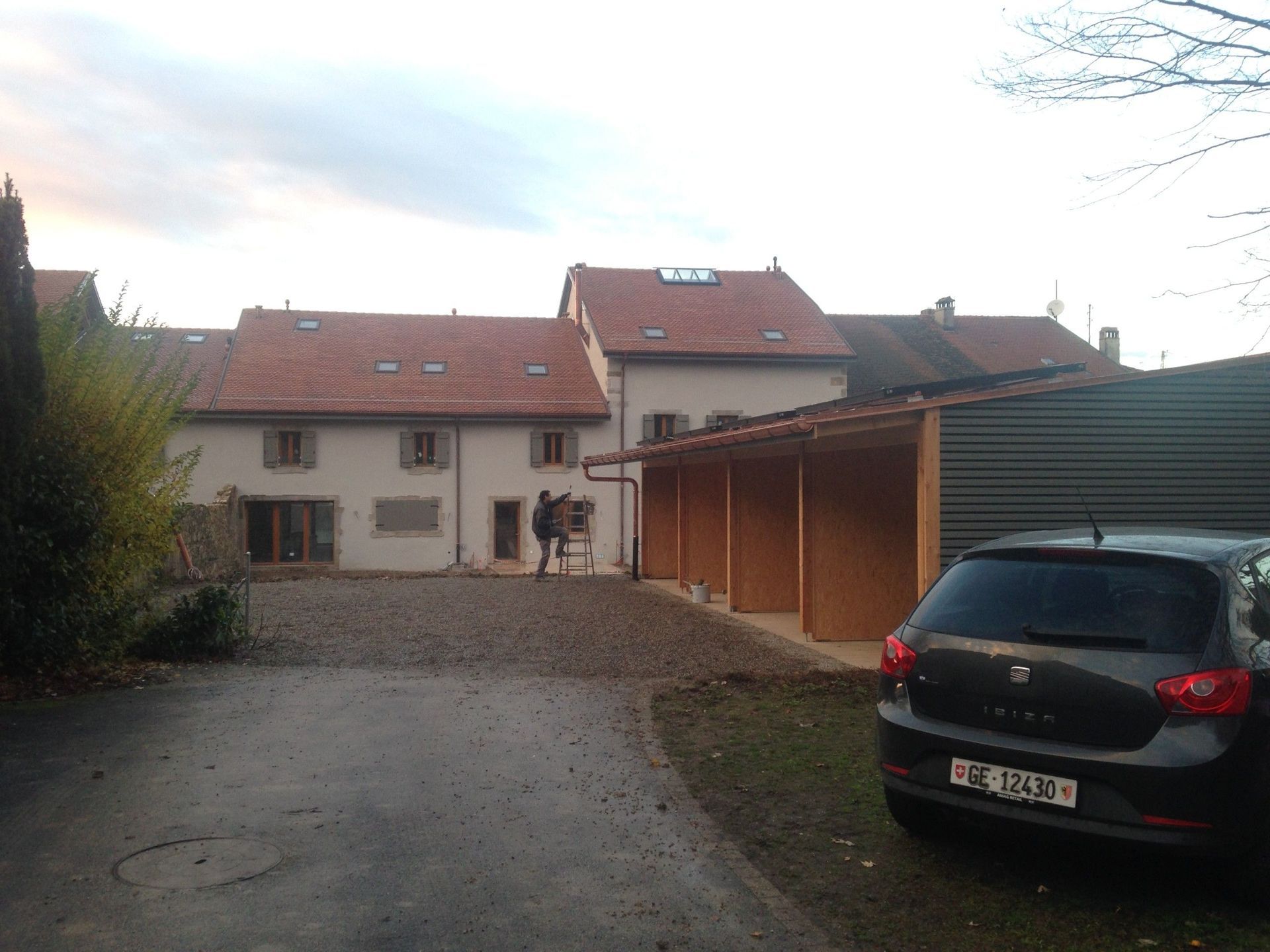 Rénovation ferme pour création de 4 villas - Ideal Constructions Suisse SA - Vésenaz
