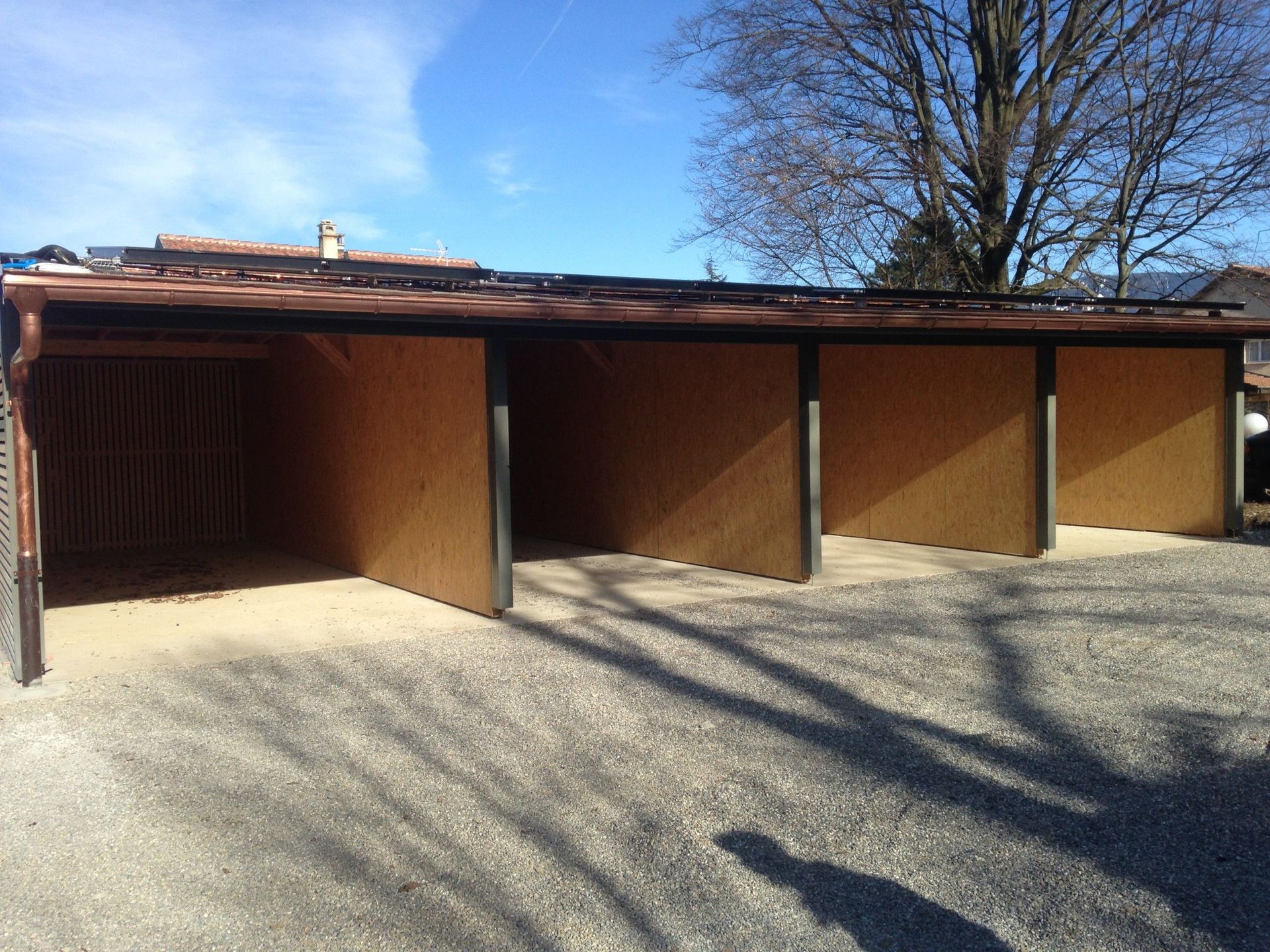 Création de garages - Ideal Constructions Suisse SA - Vésenaz
