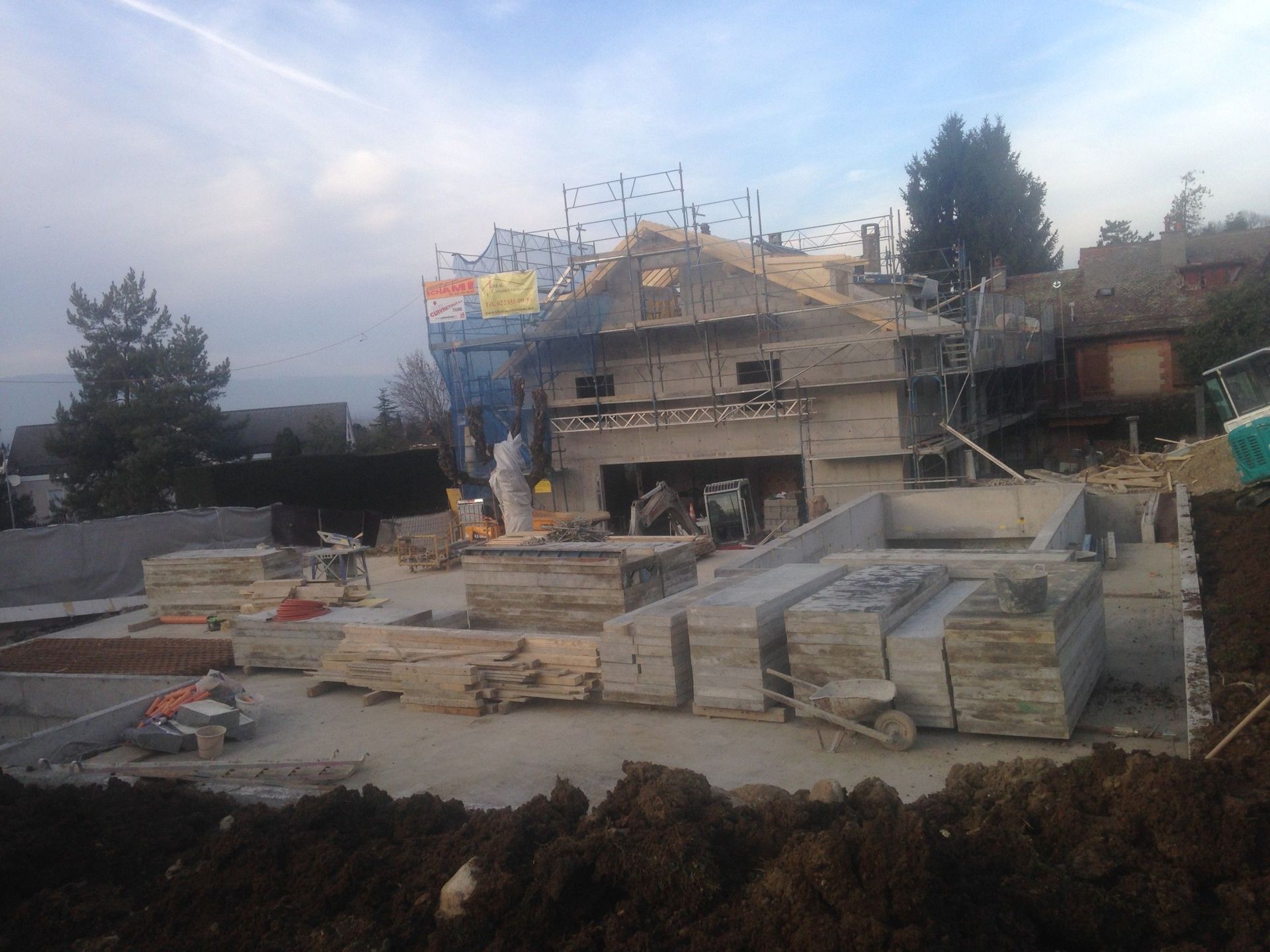 Rénovation de villa - Ideal Constructions Suisse SA - Vésenaz
