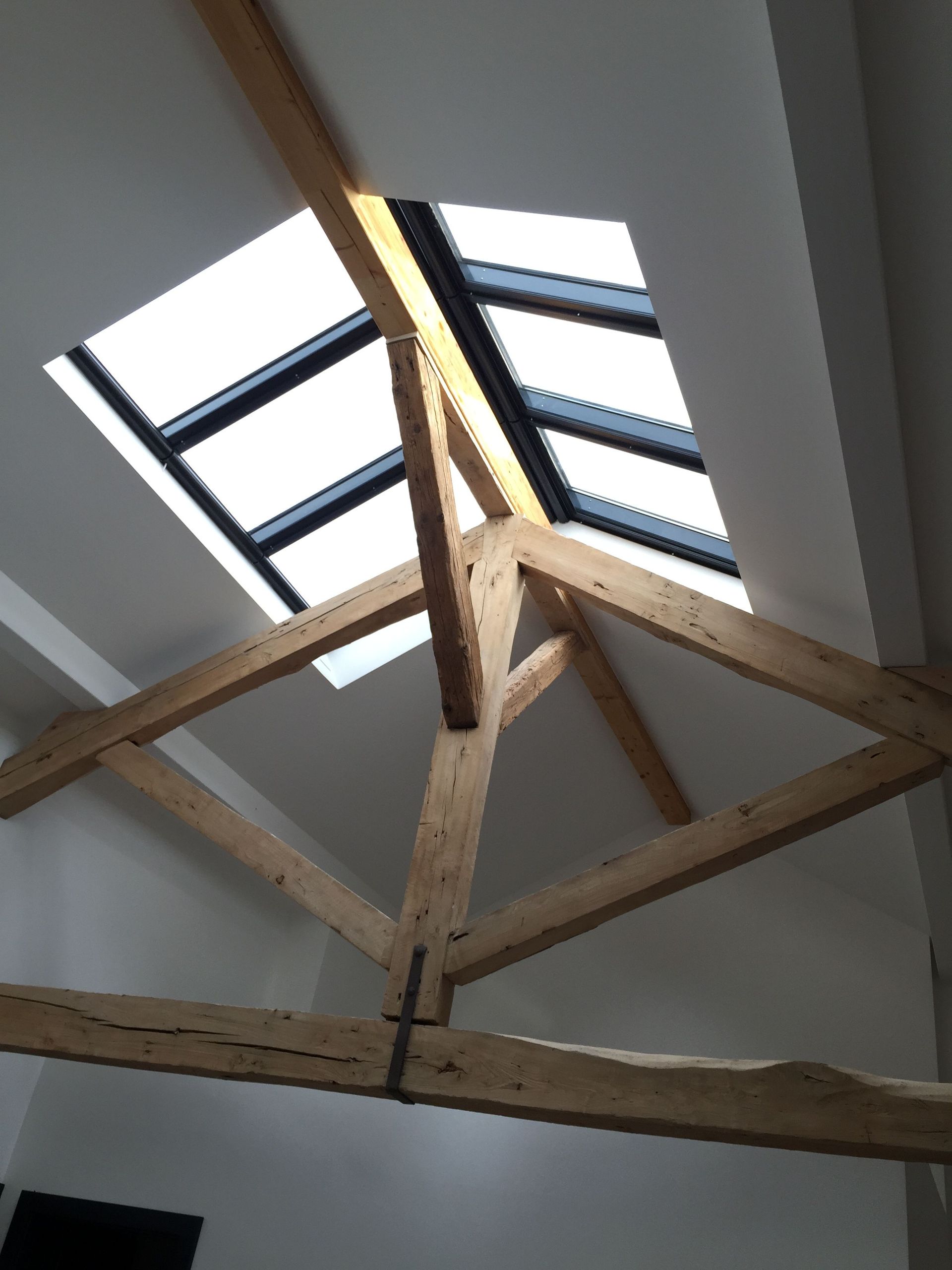 Puits de lumière - Rénovation ferme- Ideal Constructions Suisse SA - Vésenaz
