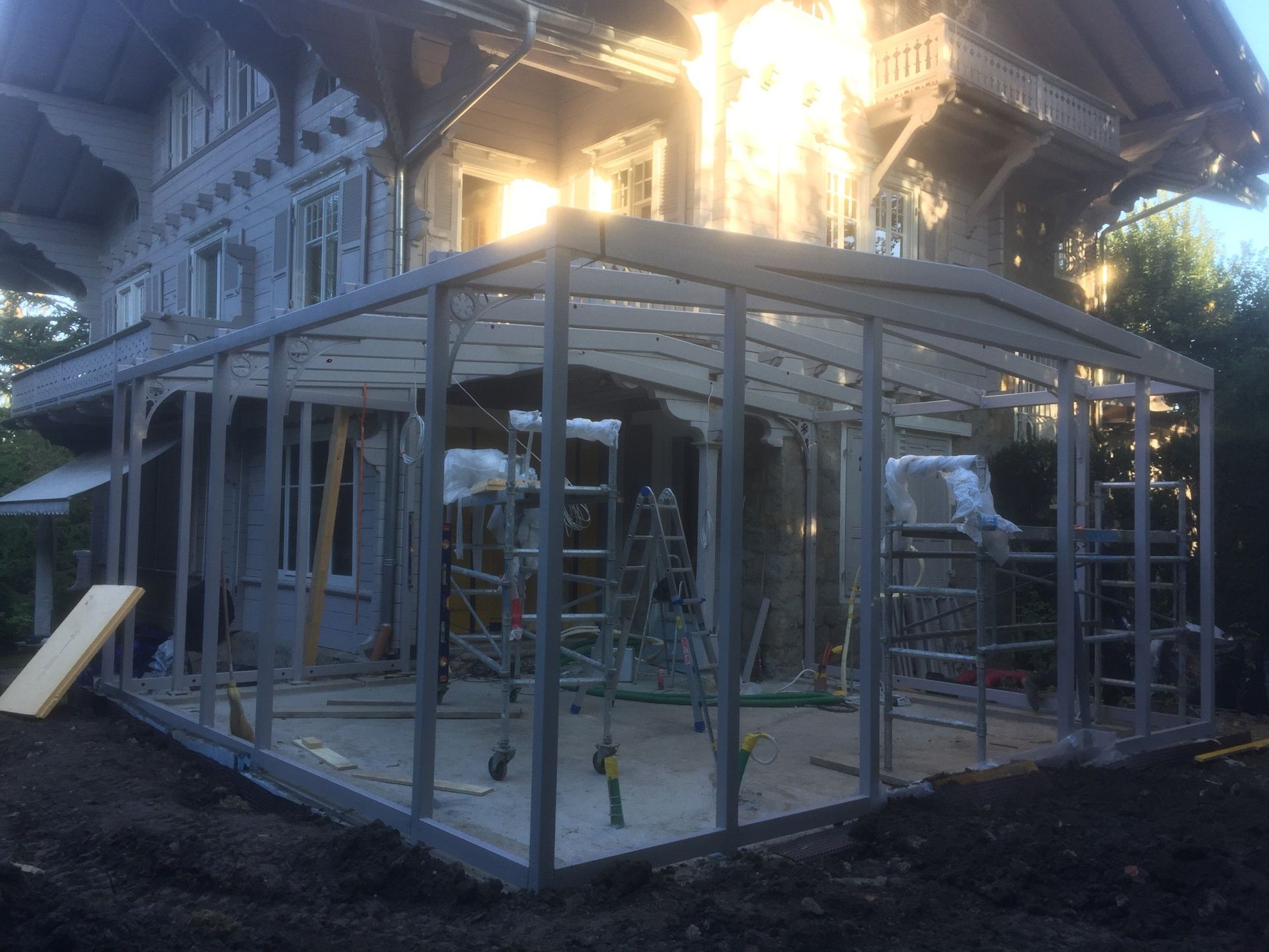 Véranda - Ideal Constructions Suisse SA - Vésenaz
