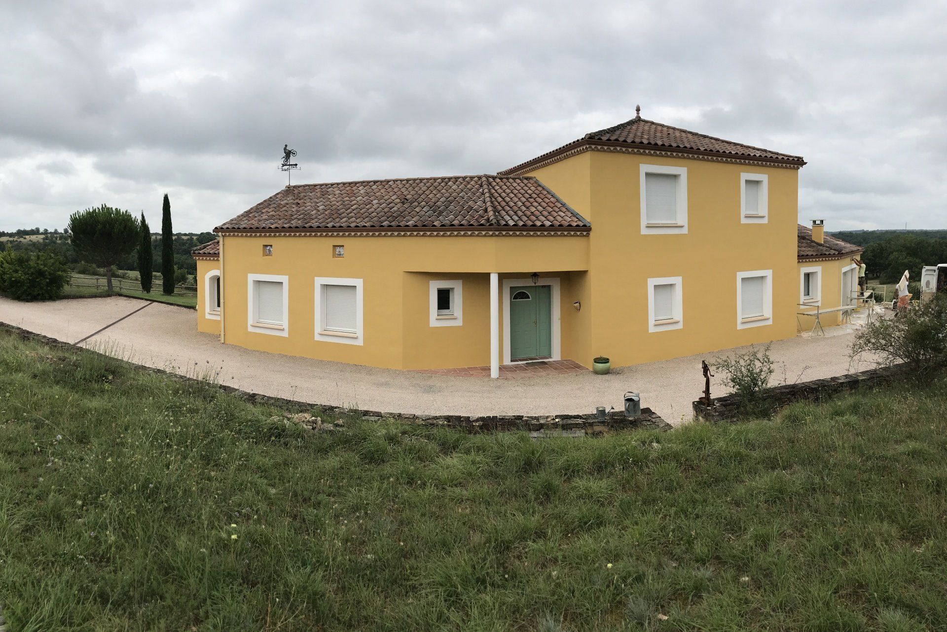 Une façade flambant neuf