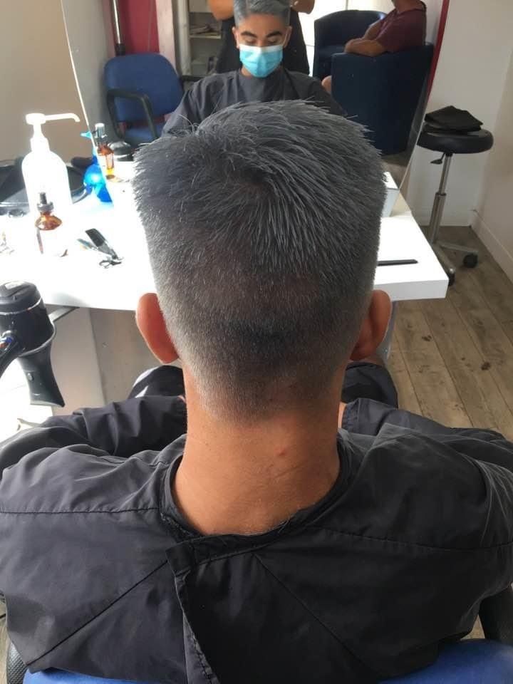 Gris sur décoloration