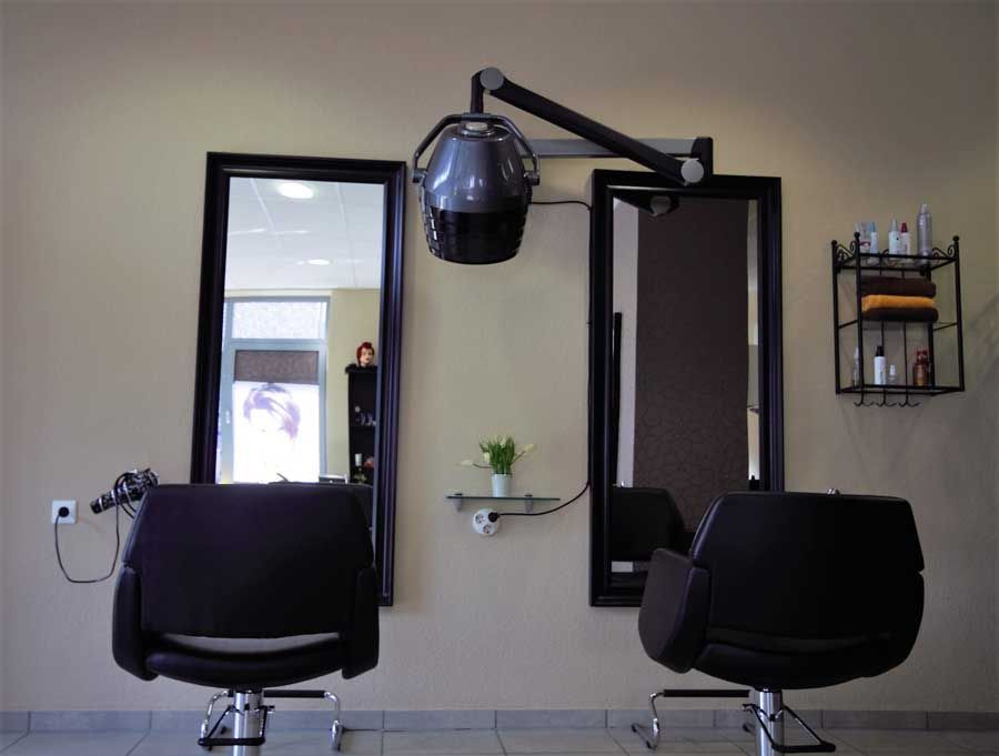 Haare färben frisieren