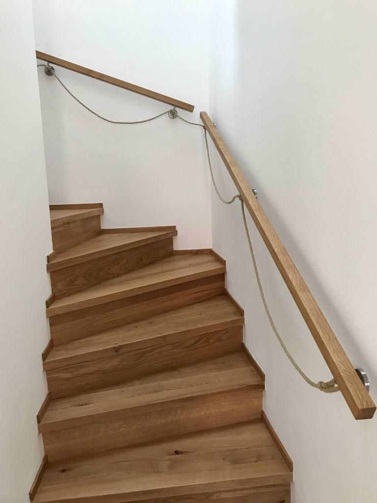 Holztreppe, Kleber Hausbau