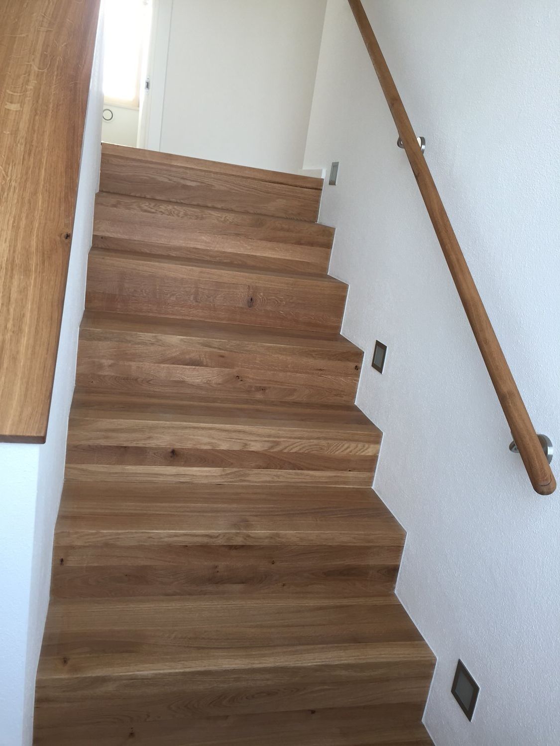 Holztreppe, Kleber Hausbau