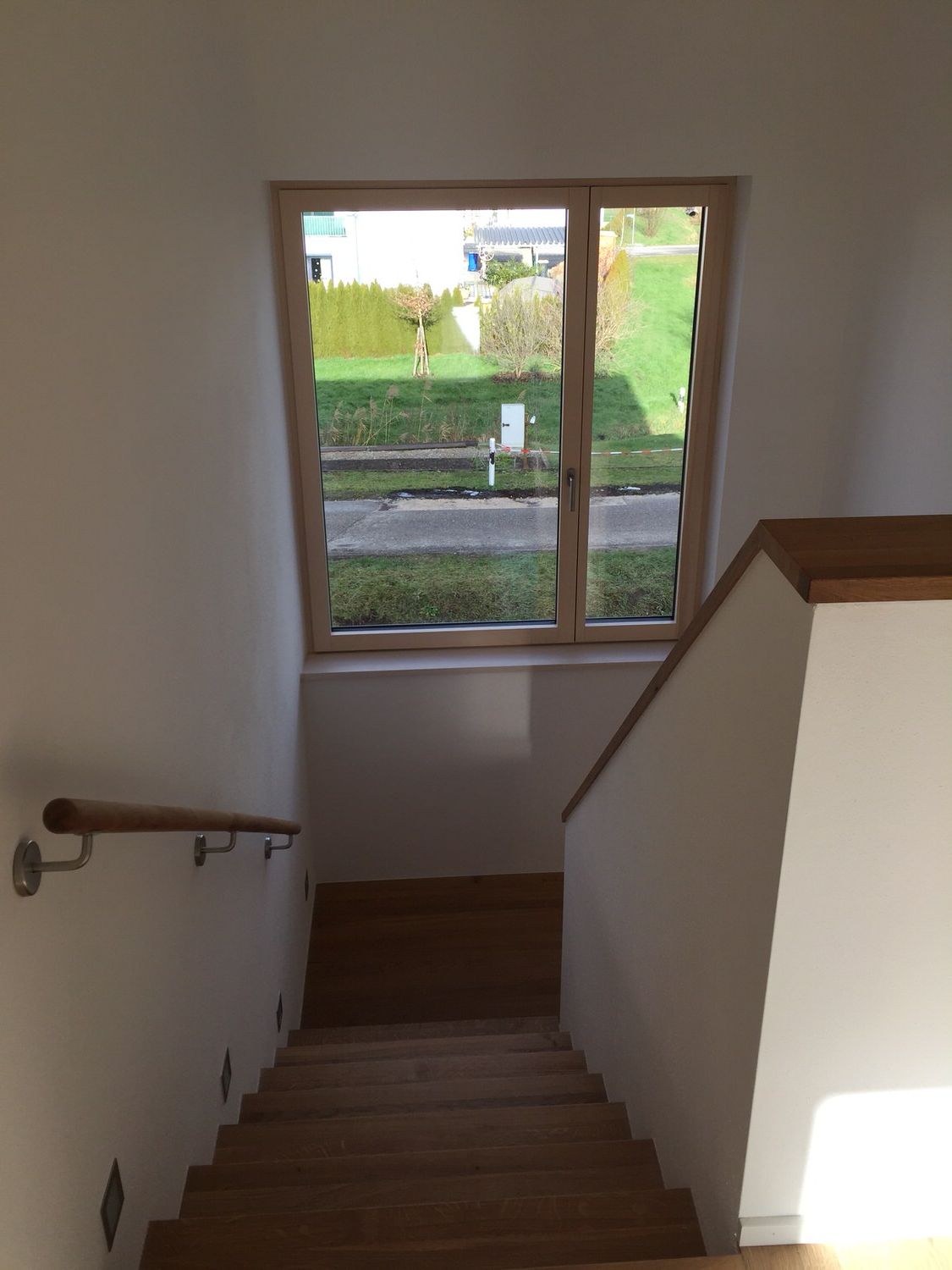 Holztreppe, Kleber Hausbau