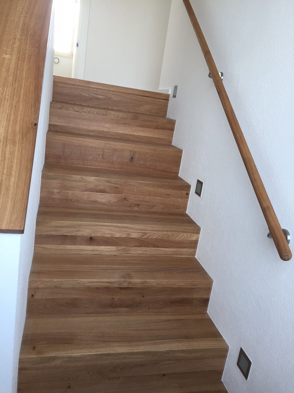 Holztreppe, Kleber Hausbau