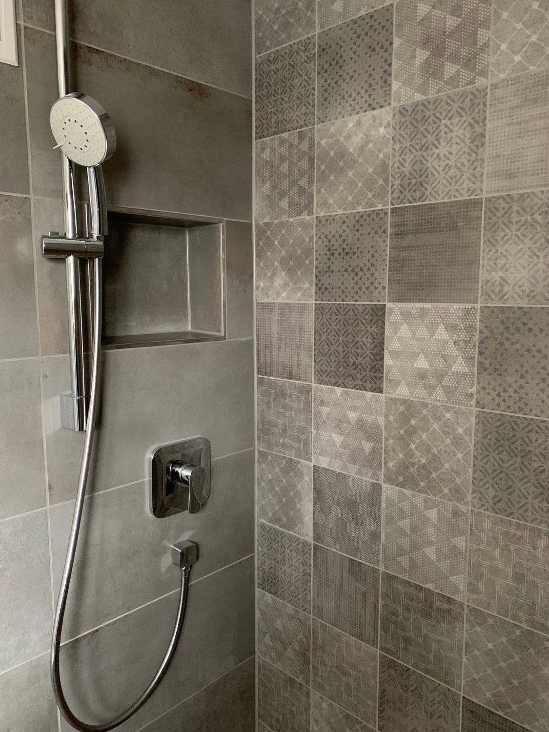 Dusche, Kleber Hausbau