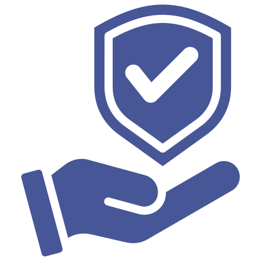Icon Gewährleistung aus einer Hand, Kleber Hausbau