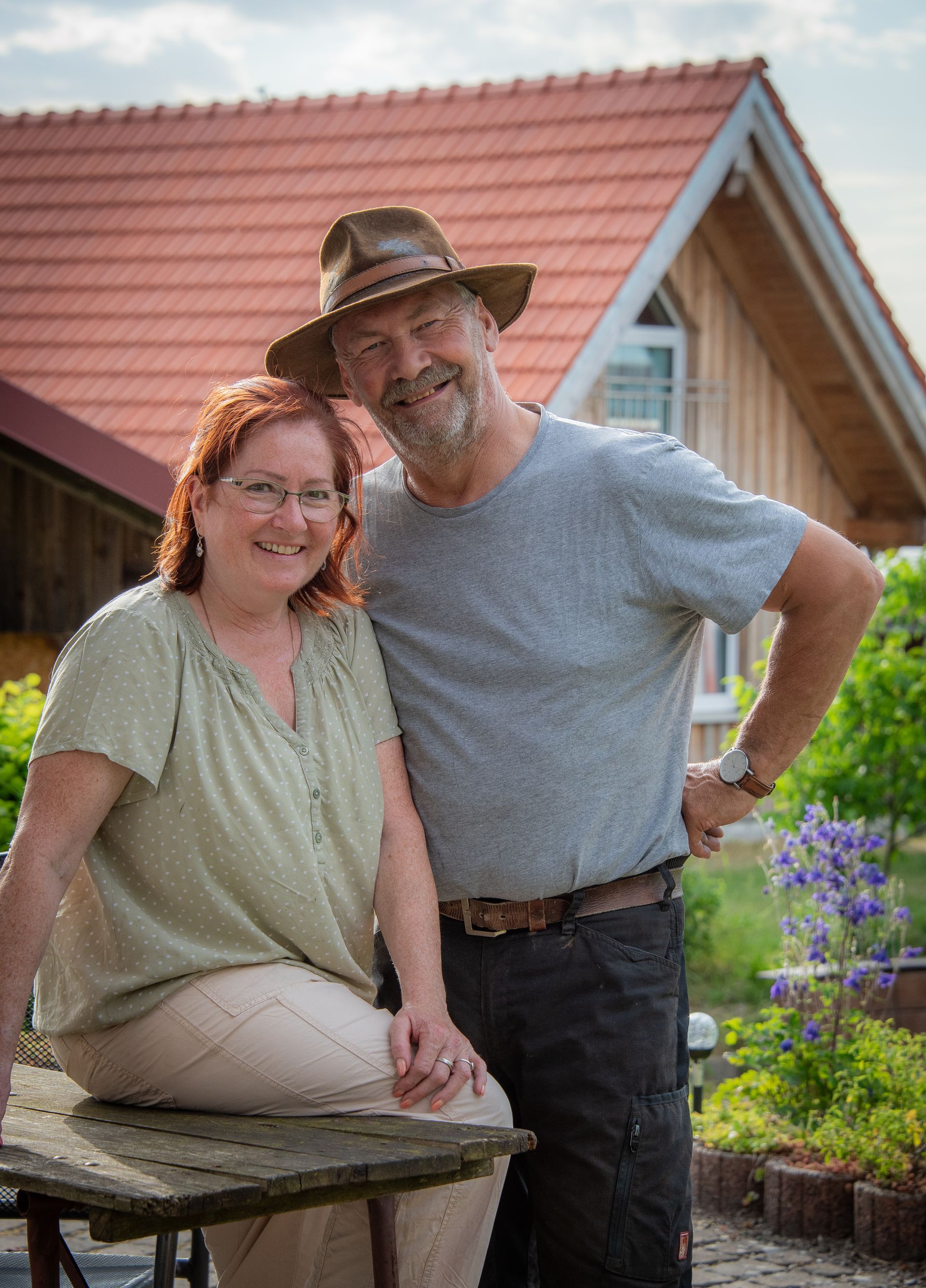 Ihre Gastgeber Zilli und Anton
