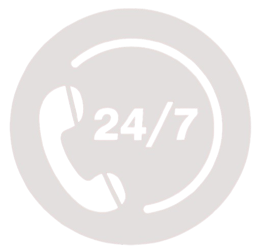 Un téléphone et une inscription 24/7.
