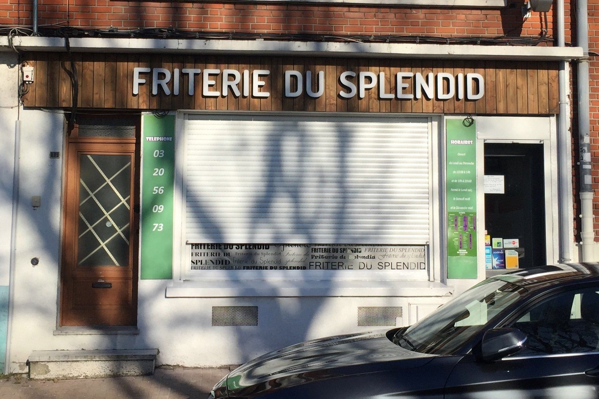 Enseigne friterie