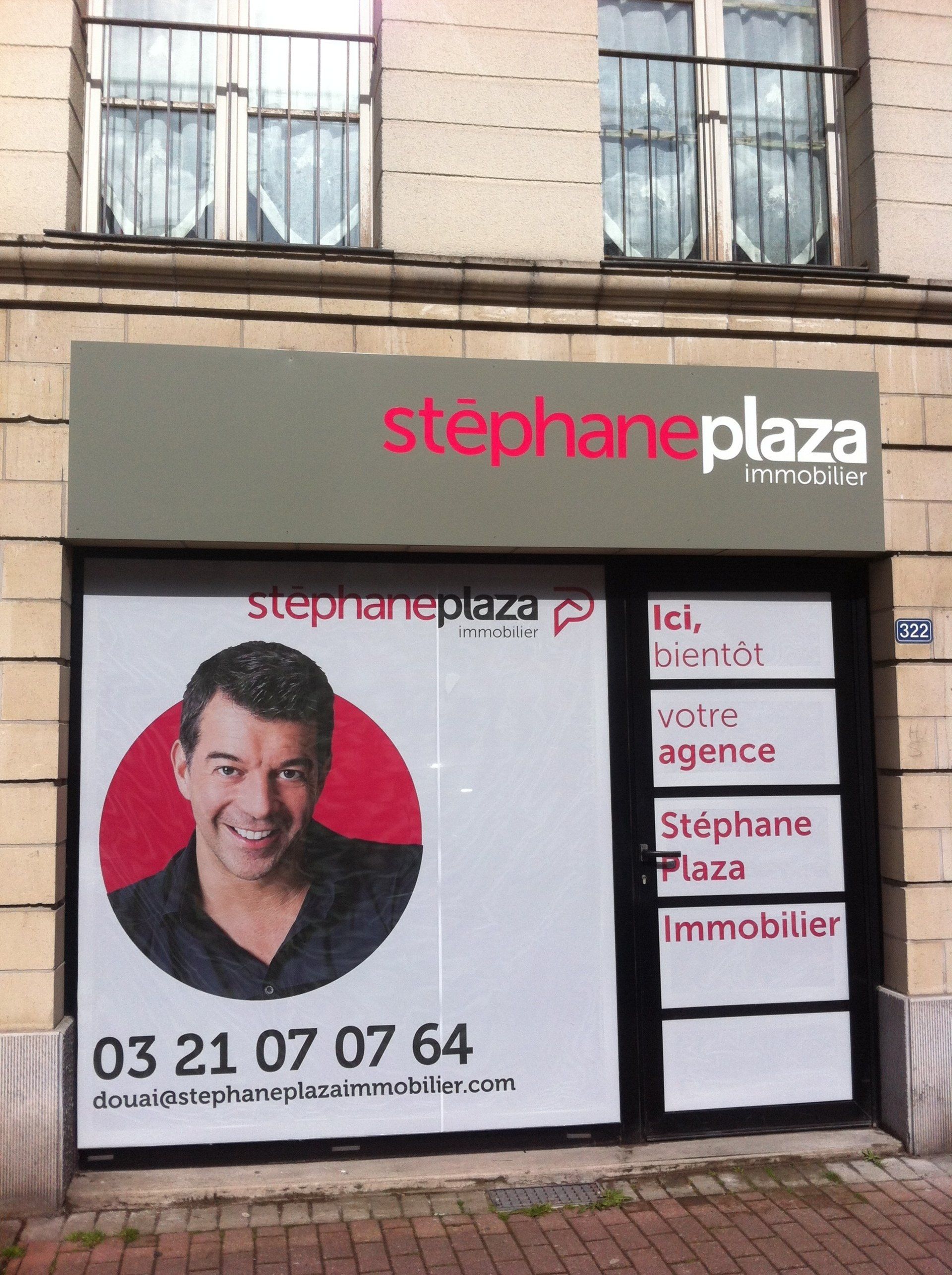 Enseigne agence immobilière