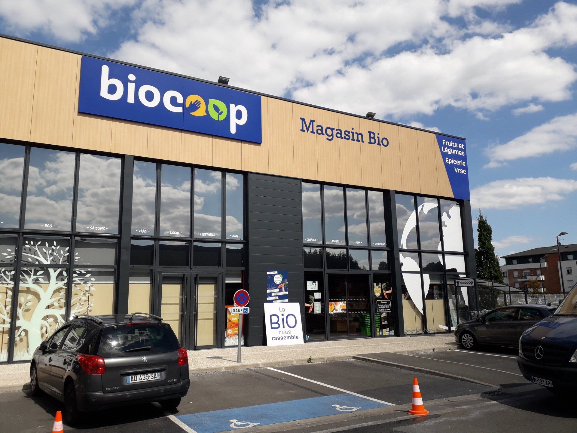 Enseigne Biocoop