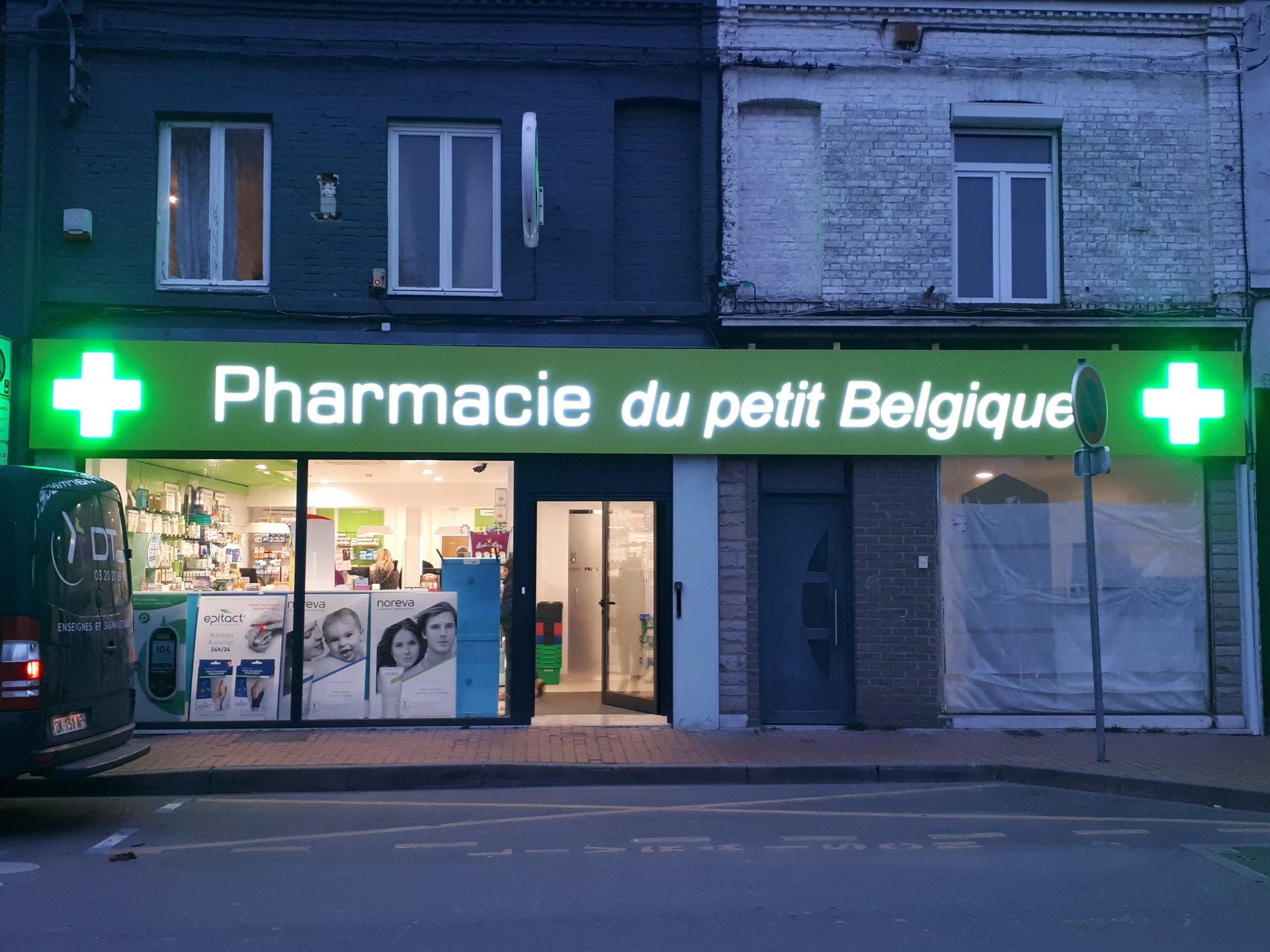 Enseigne lumineuse pharmacie