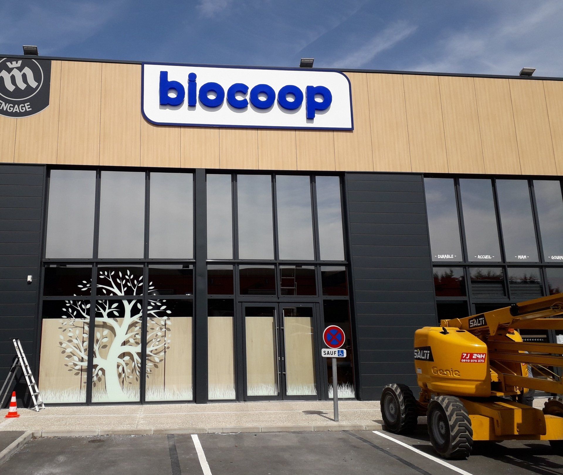 Enseigne Biocoop
