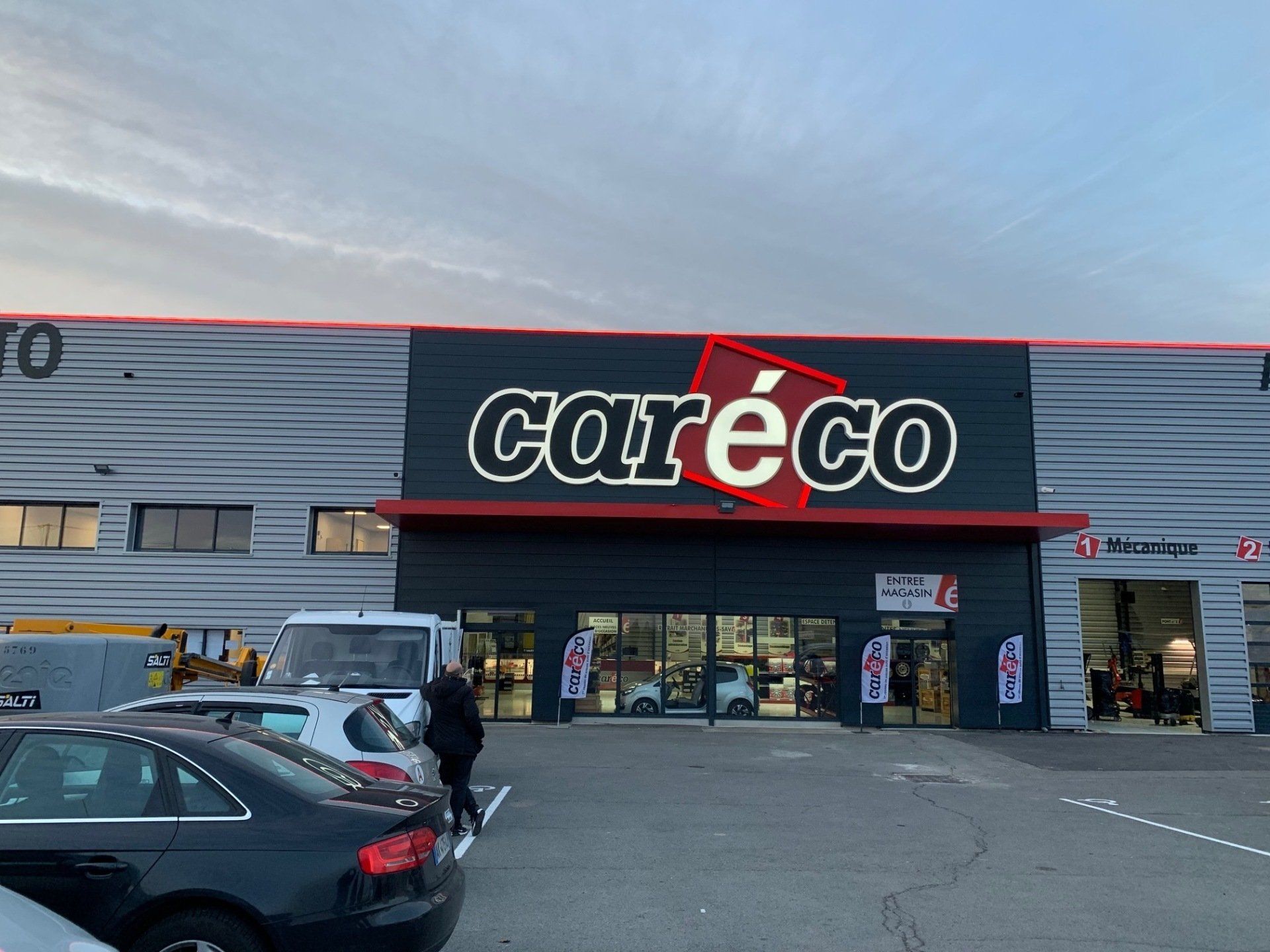 Enseigne Magasin Caréco