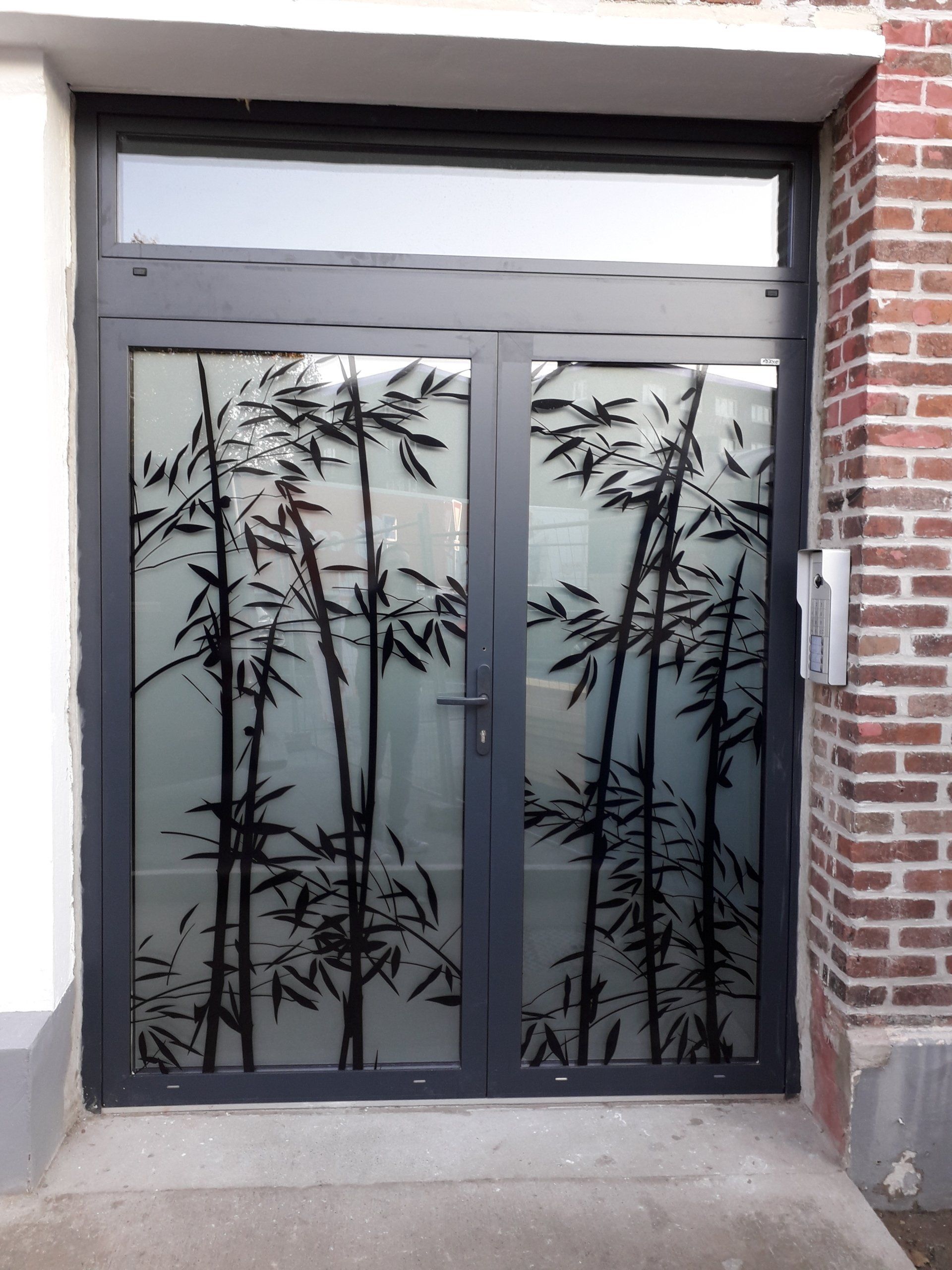 Porte d'entrée de la pharmacie