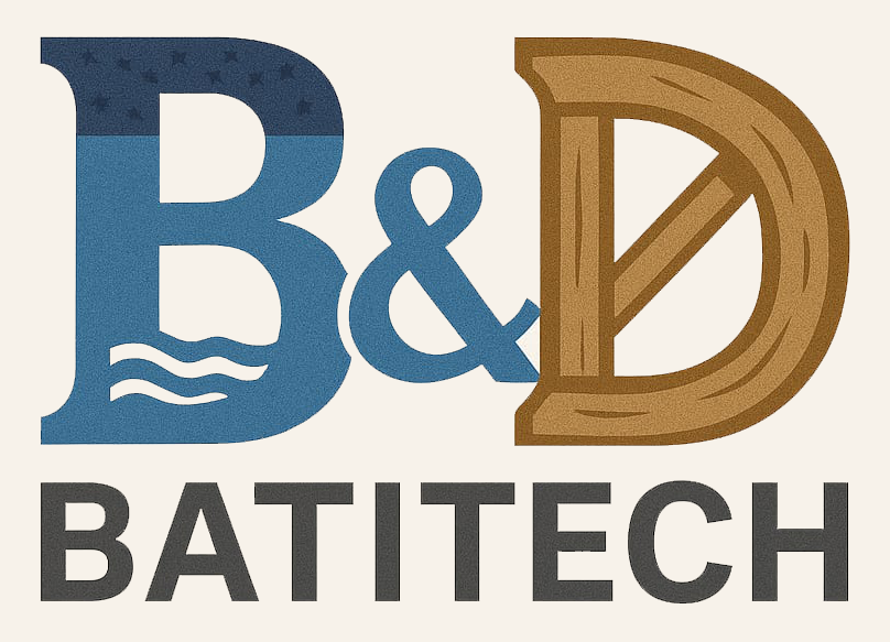 Vers la page d'accueil Logo de l'entreprise B&D Bati Tech.