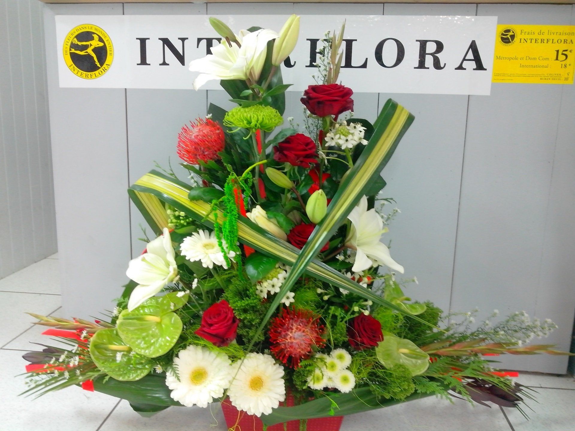 Composition de fleurs