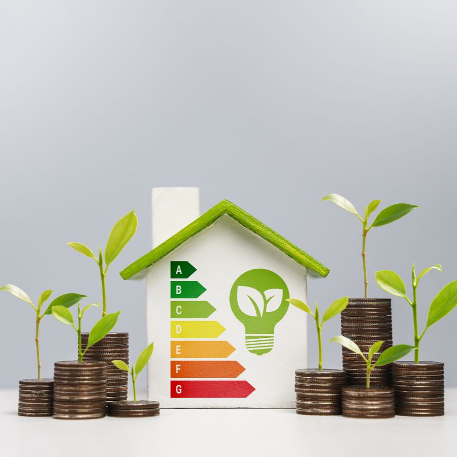 Une maison et un DPE énergétique