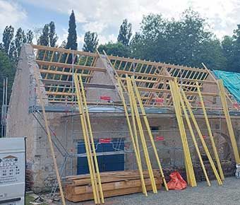 Maison en construction