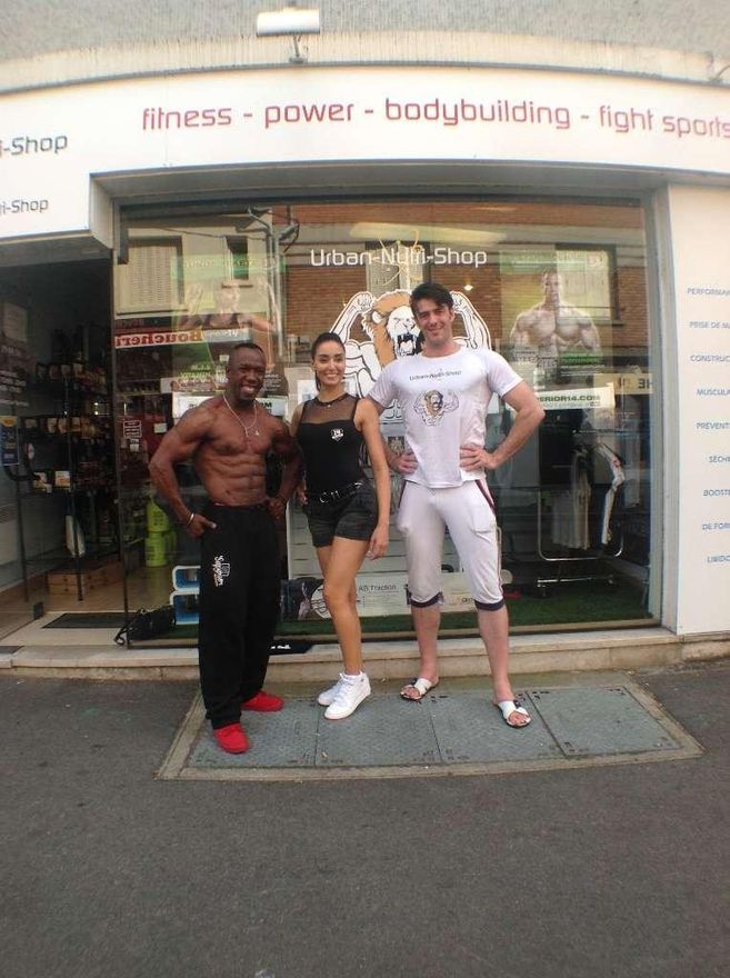 Urban-Nutri-Shop en présence de Joseph Doutau ET Laila athlèteS SUPERI