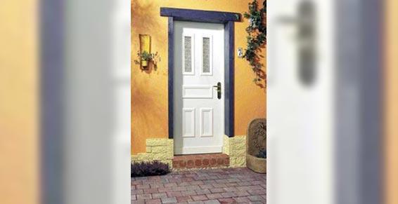 Porte entrée PVC/alu