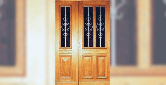 Menuiserie porte d'entrée